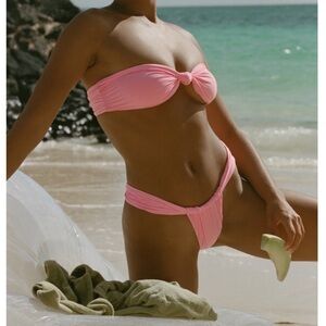 Stone fox swim set bikini size L/XL NWOT